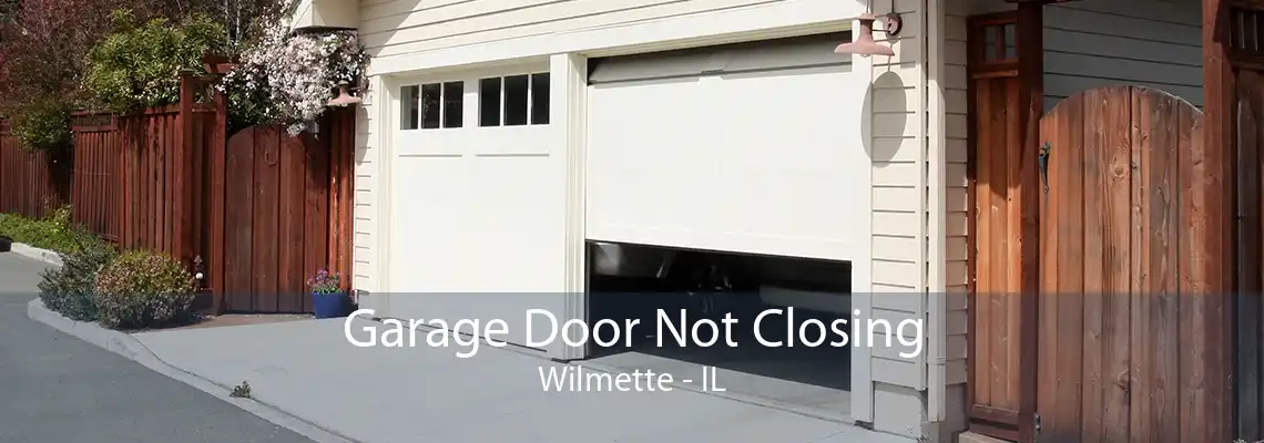 Garage Door Not Closing Wilmette - IL