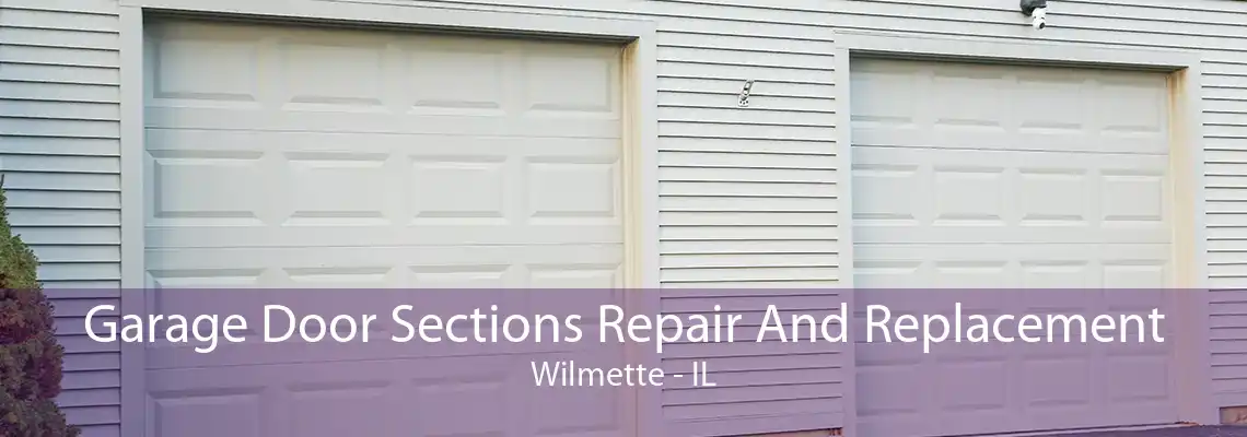 Garage Door Sections Repair And Replacement Wilmette - IL