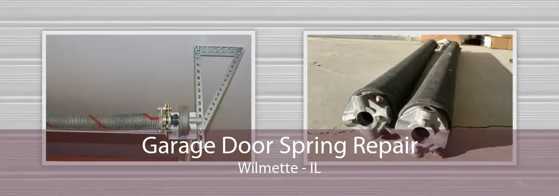 Garage Door Spring Repair Wilmette - IL