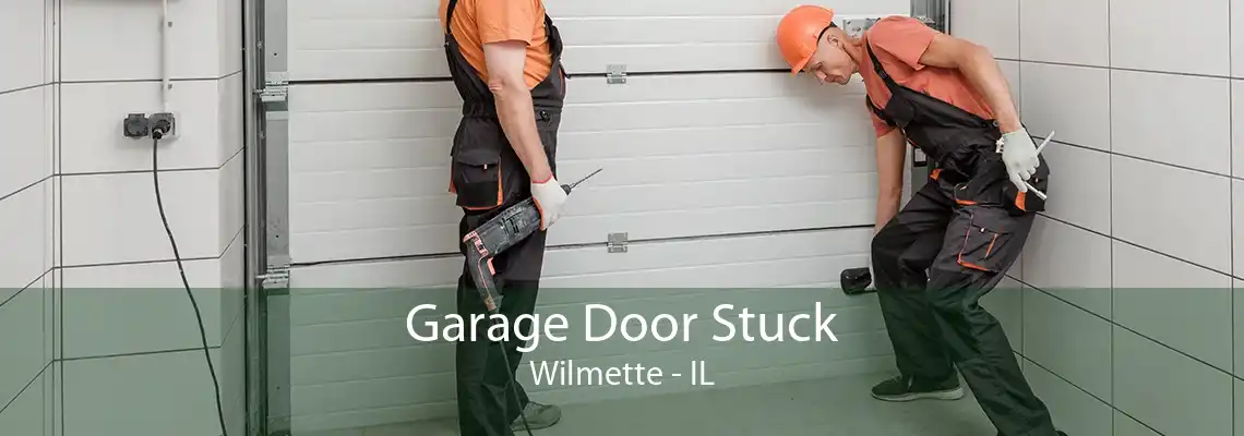 Garage Door Stuck Wilmette - IL