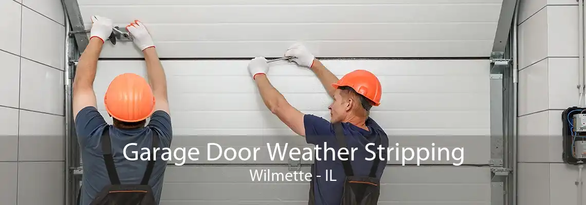 Garage Door Weather Stripping Wilmette - IL