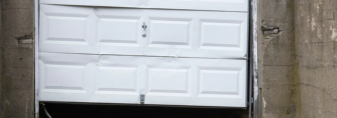 Garage Door Got Hit By A Car Dent Removal in Wilmette, IL