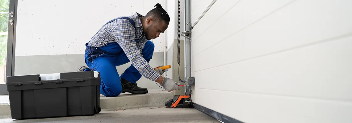 Garage Door Track Repair in Wilmette, IL