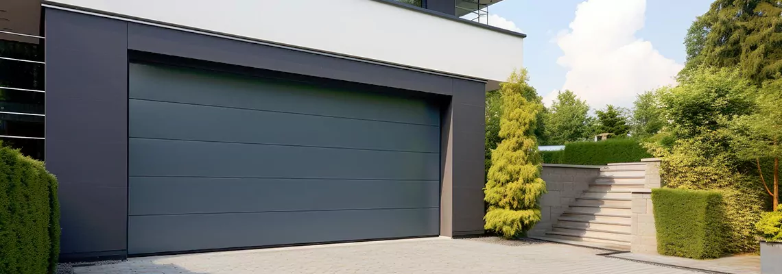 Modern Steel Garage Doors in Wilmette, Illinois