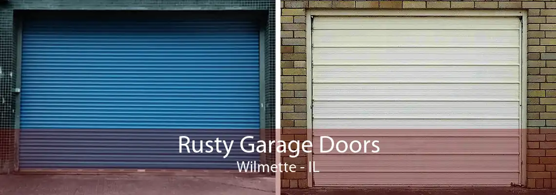 Rusty Garage Doors Wilmette - IL